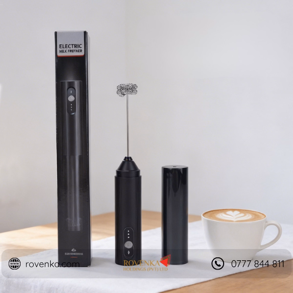 Rechargeable Electric Milk Frother – Handheld Coffee Foam Maker - Image 3