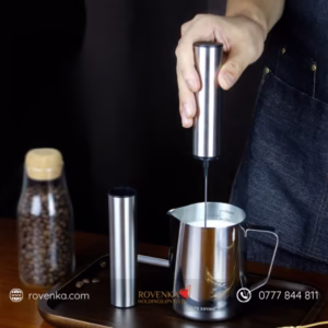 Rechargeable Electric Milk Frother – Handheld Coffee Foam Maker