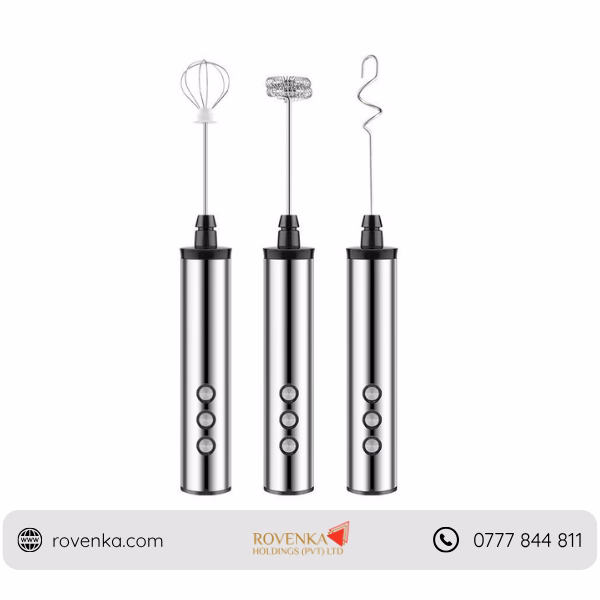 Rechargeable Electric Milk Frother – Handheld Coffee Foam Maker - Image 5