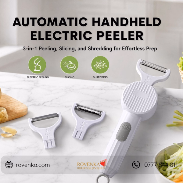 Rechargeable Electric Vegetable Peeler