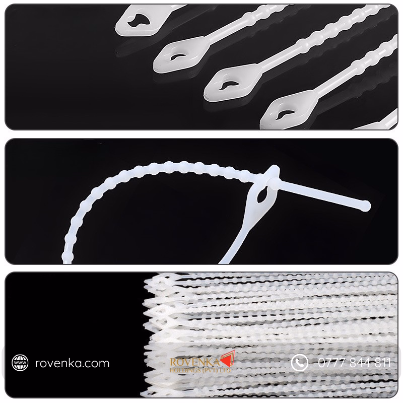 Reusable Beaded Cable Tie Strap - Image 3