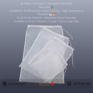 Reusable Nylon Drawstring Filter Bags