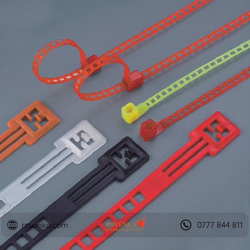 Reusable Plastic Cable Ties Adjustable - Image 2