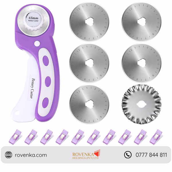 Rotary Fabric Cutter 45mm Set - Image 2
