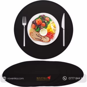 Round PVC Leather Table Placemat