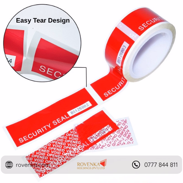 Security Seal Void Tape - Image 4
