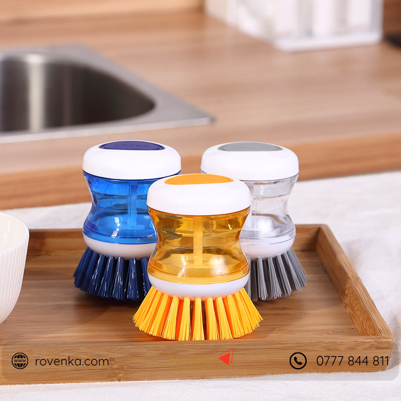 Soap Dispensing Kitchen Brush