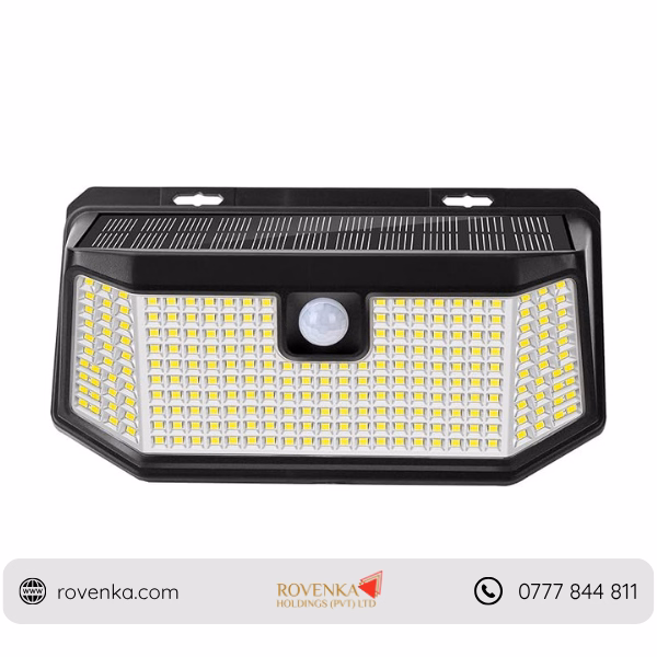 Solar Motion Sensor Wall Light 416 LED