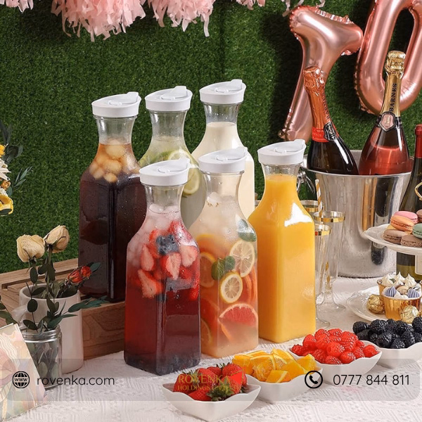 Square Plastic Beverage Bottle 1.5L - Image 5