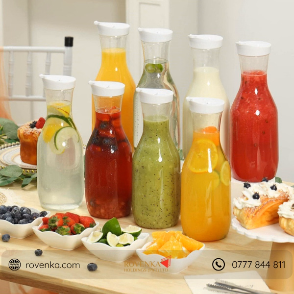Square Plastic Beverage Bottle 1.5L - Image 3