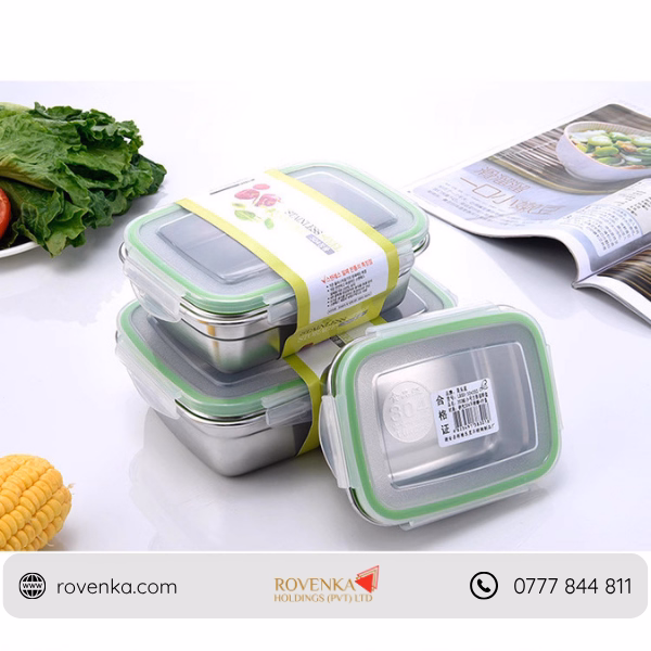 Stainless Steel Airtight Food Storage Containers - Image 4