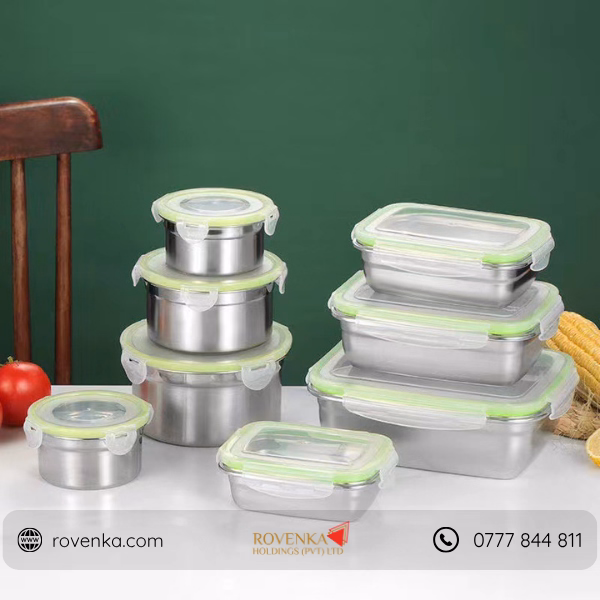 Stainless Steel Airtight Food Storage Containers