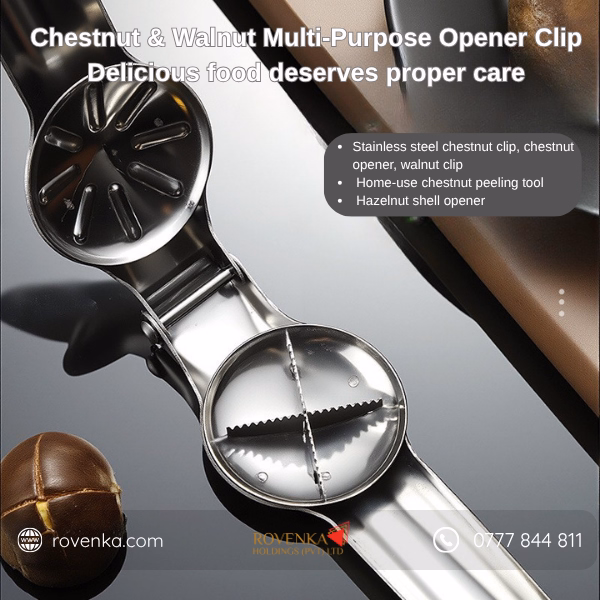 Stainless Steel Chestnut Cutter Tool - Image 3