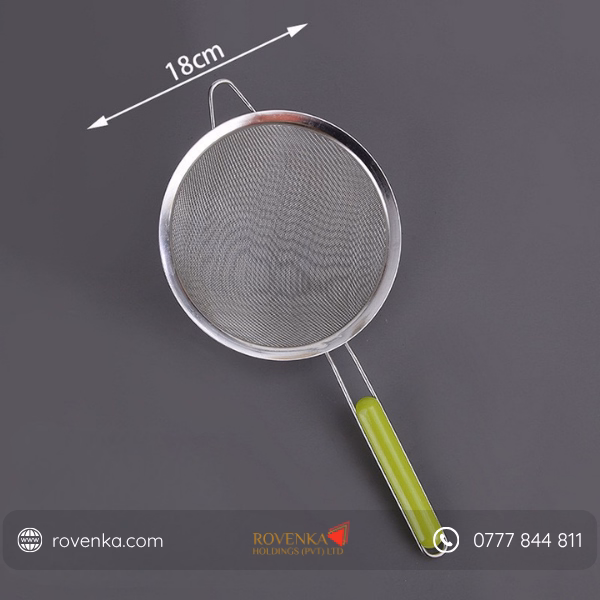 Stainless Steel Fine Mesh Kitchen Strainer - Image 4