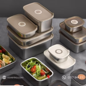 Stainless Steel Food Storage Container Set
