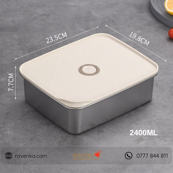 Stainless Steel Food Storage Container Set - Image 6