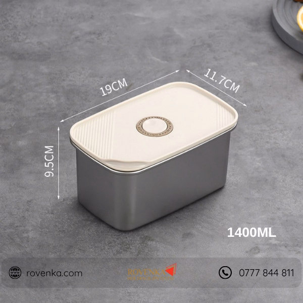 Stainless Steel Food Storage Container Set - Image 9
