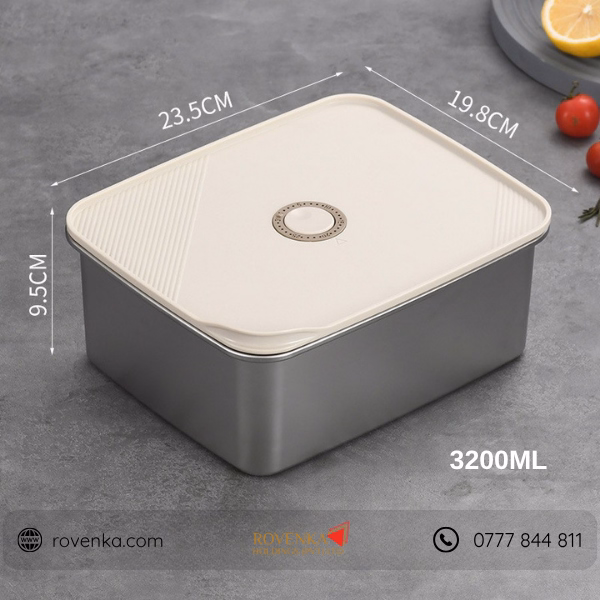 Stainless Steel Food Storage Container Set - Image 5