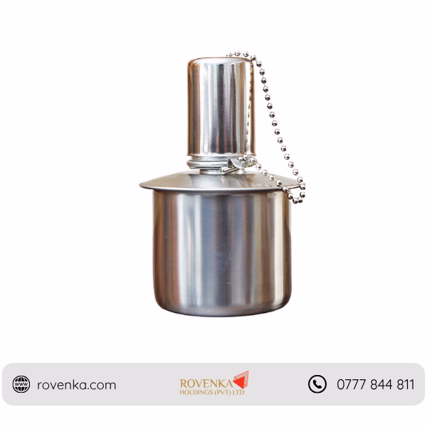 Stainless Steel Garden Oil Lamp - Image 3