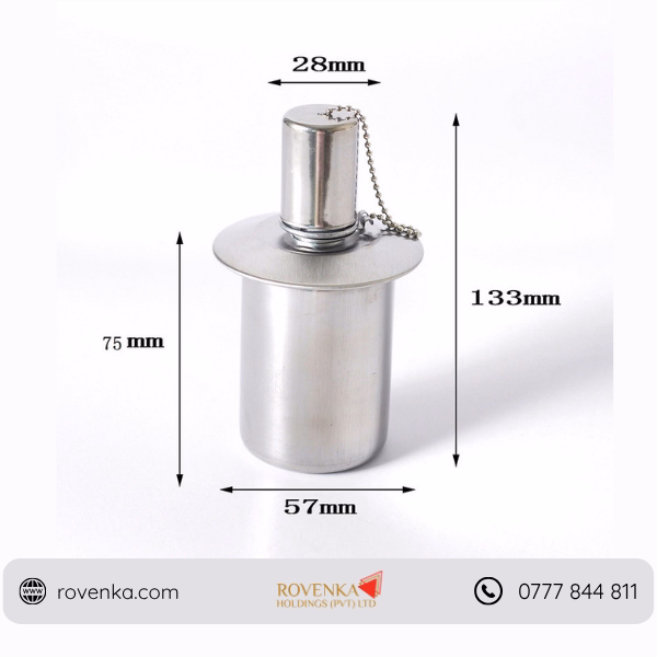 Stainless Steel Garden Oil Lamp - Image 5
