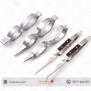 Stainless Steel Rebound Tweezers Set