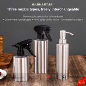 Stainless Steel Spray Bottle Dispenser
