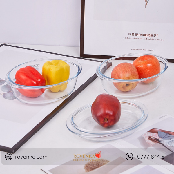 Tempered Glass Baking Dish with Lid - Image 4