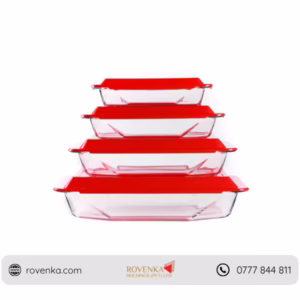 Tempered Glass Baking Dish with Lid