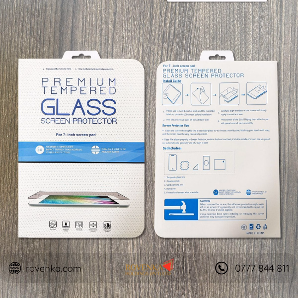 Tempered Glass Screen Protector (Rugged Tablets)