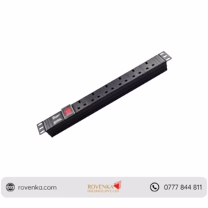 UK PDU Rack Power Strip 8 Way