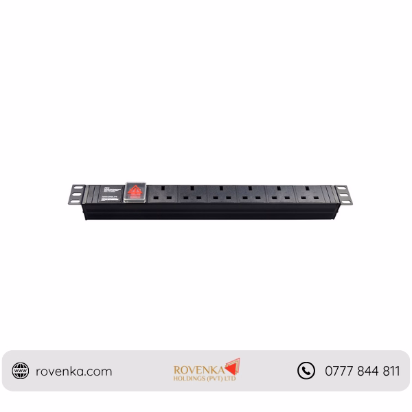UK PDU Rack Power Strip 8 Way - Image 5