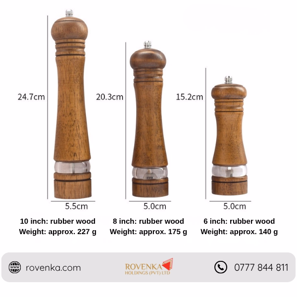 Wooden Pepper Grinder Manual - Image 5